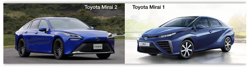 丰田Mirai二代发布，续航850km功率密度5.4 kW/L
