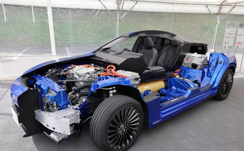 丰田Mirai二代发布，续航850km功率密度5.4 kW/L